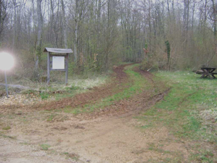 Panneau informatif (ONF) de la Forêt de Neufeys